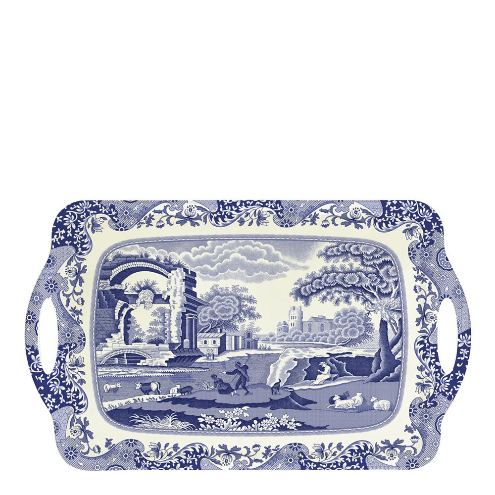 Spode Blue Italian Tarjotin Suuri 48x30 cm