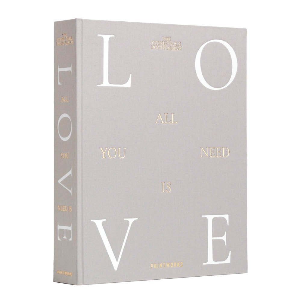 Printworks  Valokuvaalbumi All You Need is Love