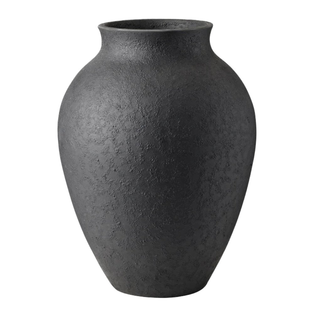 Knabstrup Keramik  Knabstrup Maljakko 27 cm Musta