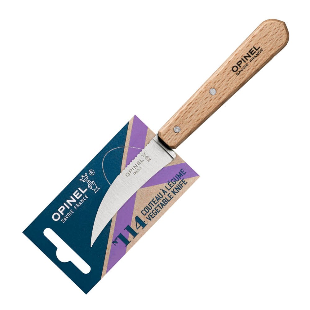 Opinel  The Chef's essentials N114 Vihannesveitsi 17 cm Pyökki
