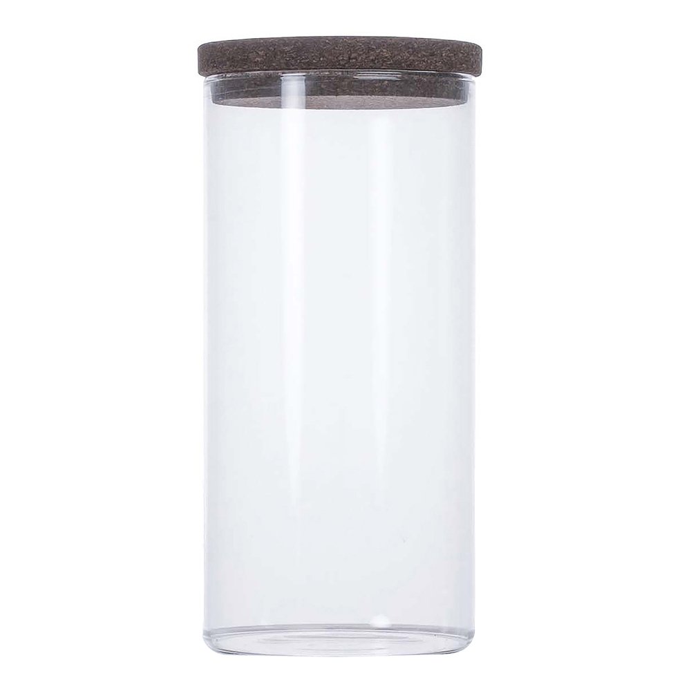 Sagaform  Nature Säilytyspurkki 1,5 L Kirkas/Ruskea