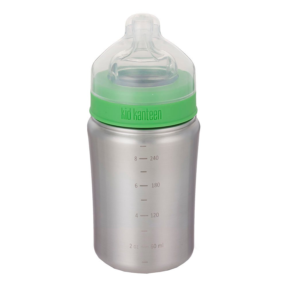 Klean Kanteen  Baby Tuttipullo 266 mlHarjattu teräs