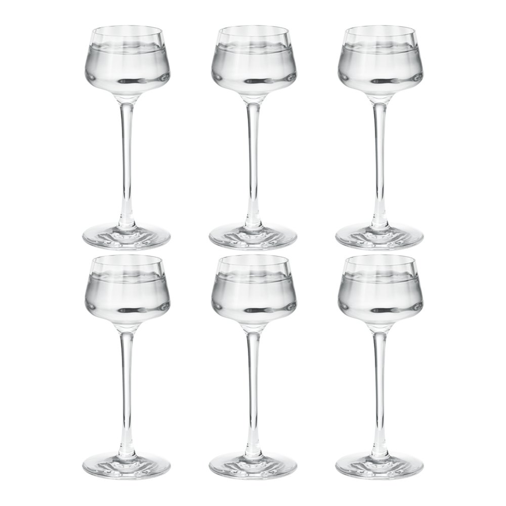 Georg Jensen  Bernadotte Liköörilasi 4 cl 6 kpl