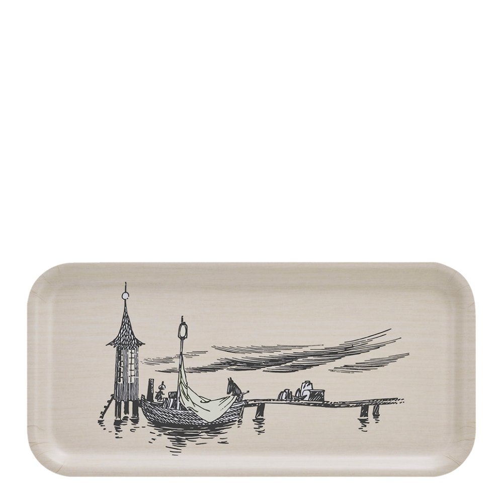 Muurla  Muumi Tarjotin 27x13 cm Laituri