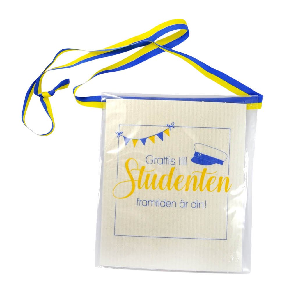 Mellow Design  Tiskirätti narulla 17x20 cm Studenten