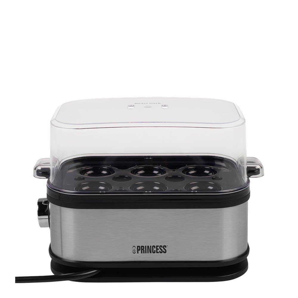 PRINCESS  Munankeitin 6 munalle 400W Ruostumaton teräs