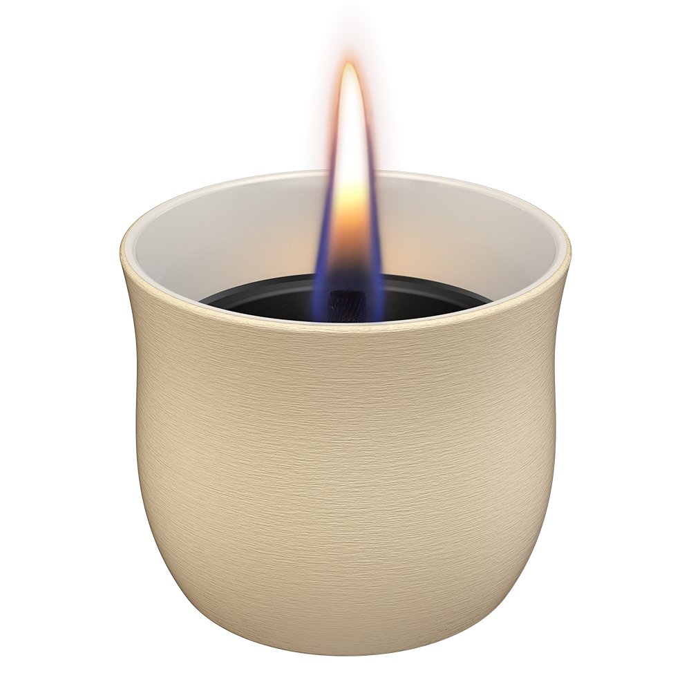 Tenderflame  Sunflower Raw Sisustustuli 8,6 cm Beige