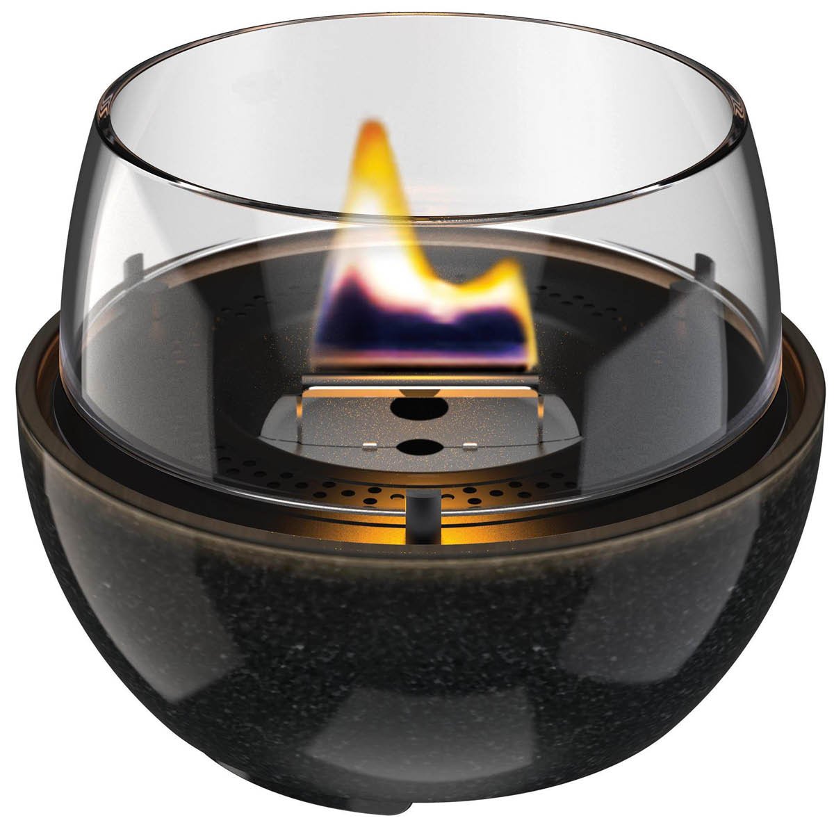 Tenderflame  Tulip Sisustustuli 14 cm Musta