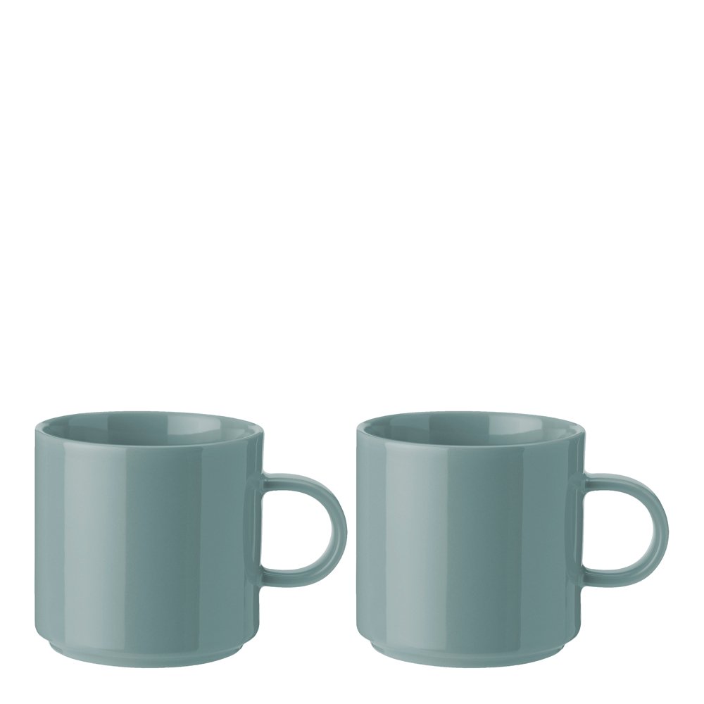 Stelton  Classic Muki 20 cl 2 kpl Dusty green