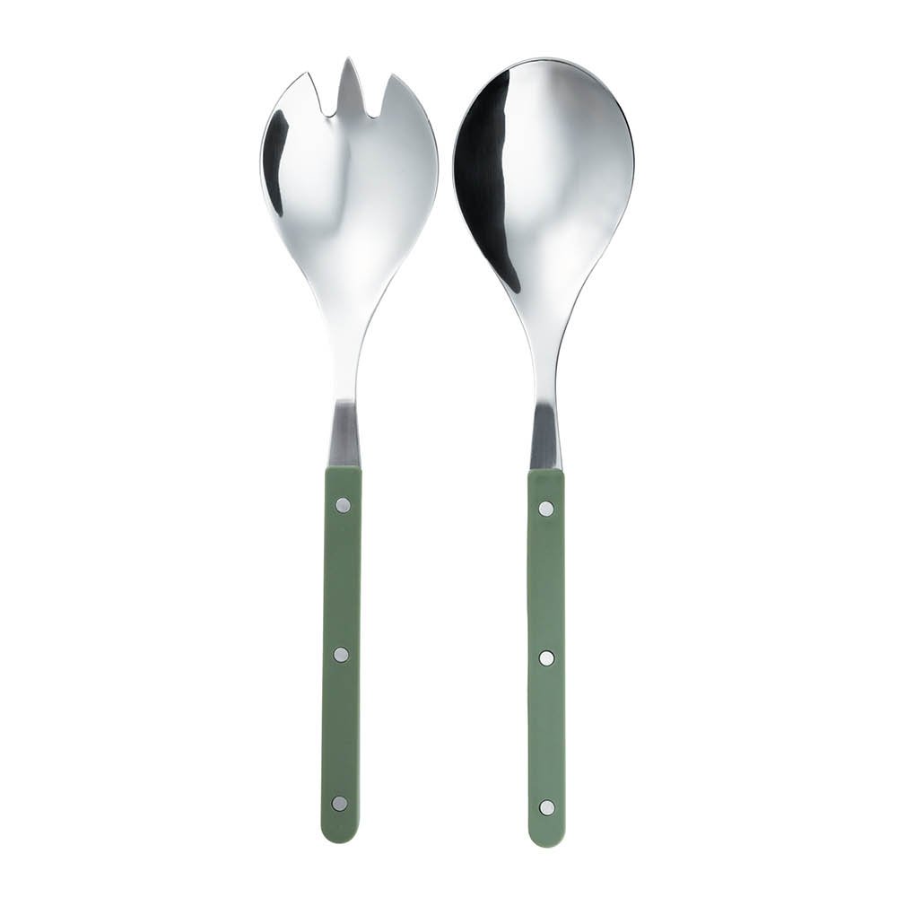 Stiernholm  Prima Verde salaattiottimet 28,5 cm teräs/vihreä