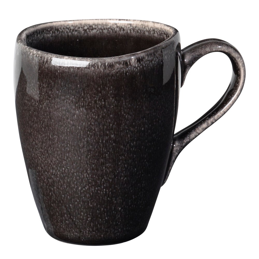 Broste Copenhagen  Nordic Coal Muki korvalla 25 cl Musta