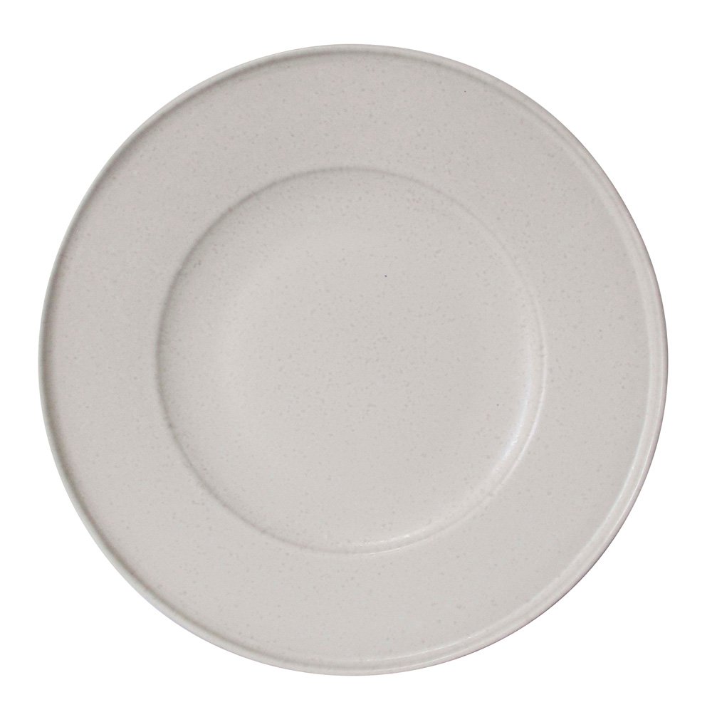 Modern House  White Satin Lautanen 23 cm White Snow