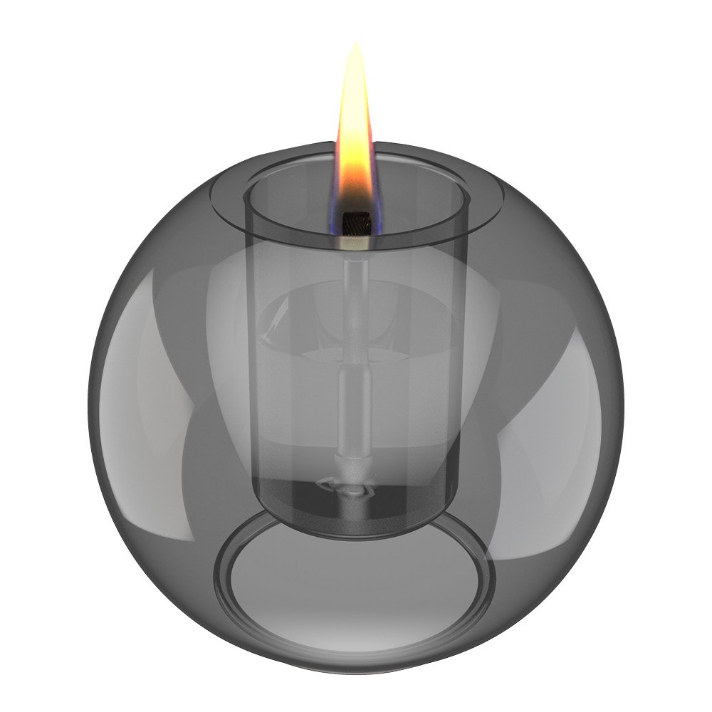 Tenderflame  Globus Sisustustuli 8 cm graphite