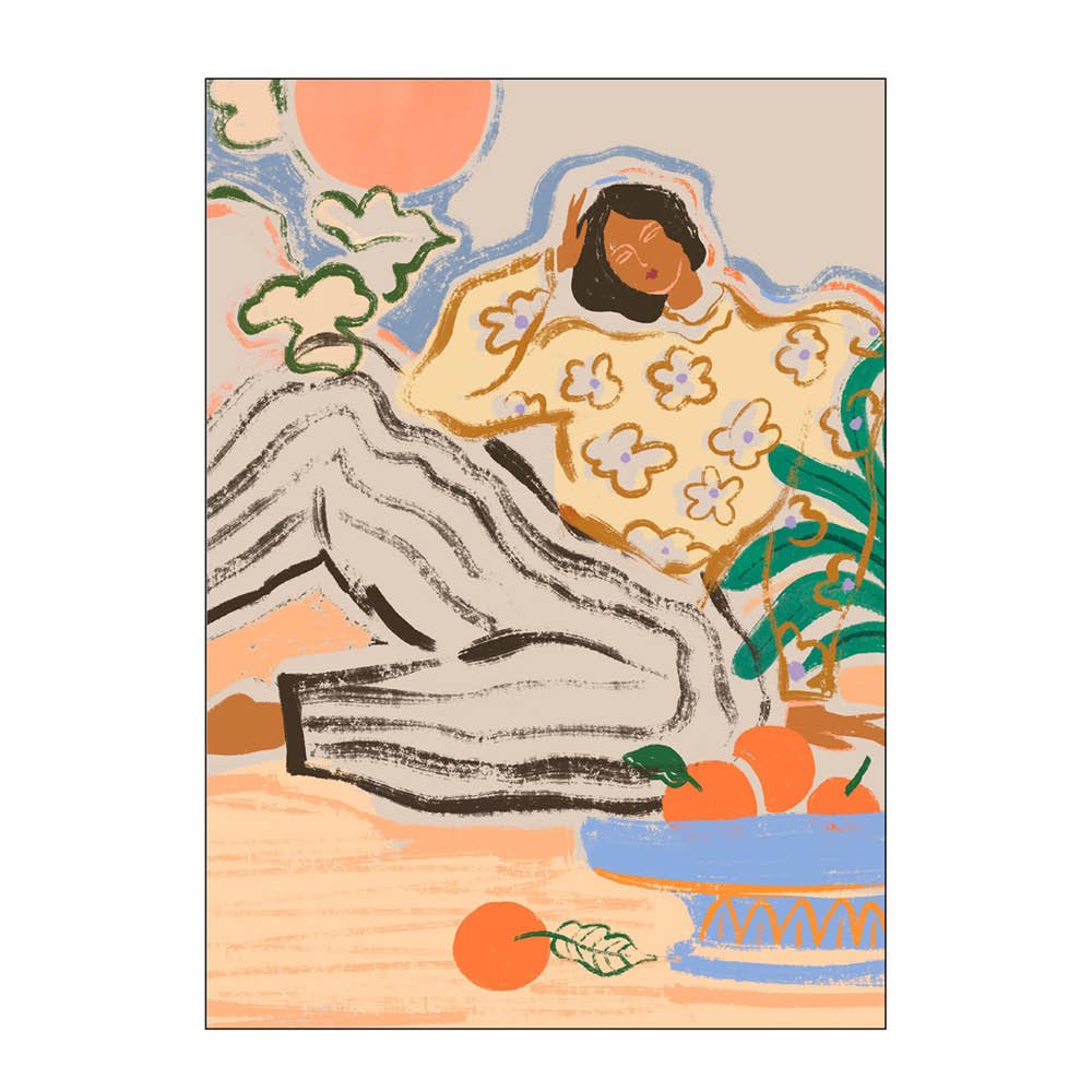 Poster & Frame  Arty Guava Juliste 50x70 cm Lazy days