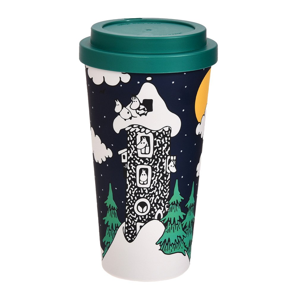 Nordicbuddies Muumi Take away Muki 45 cl Sininen