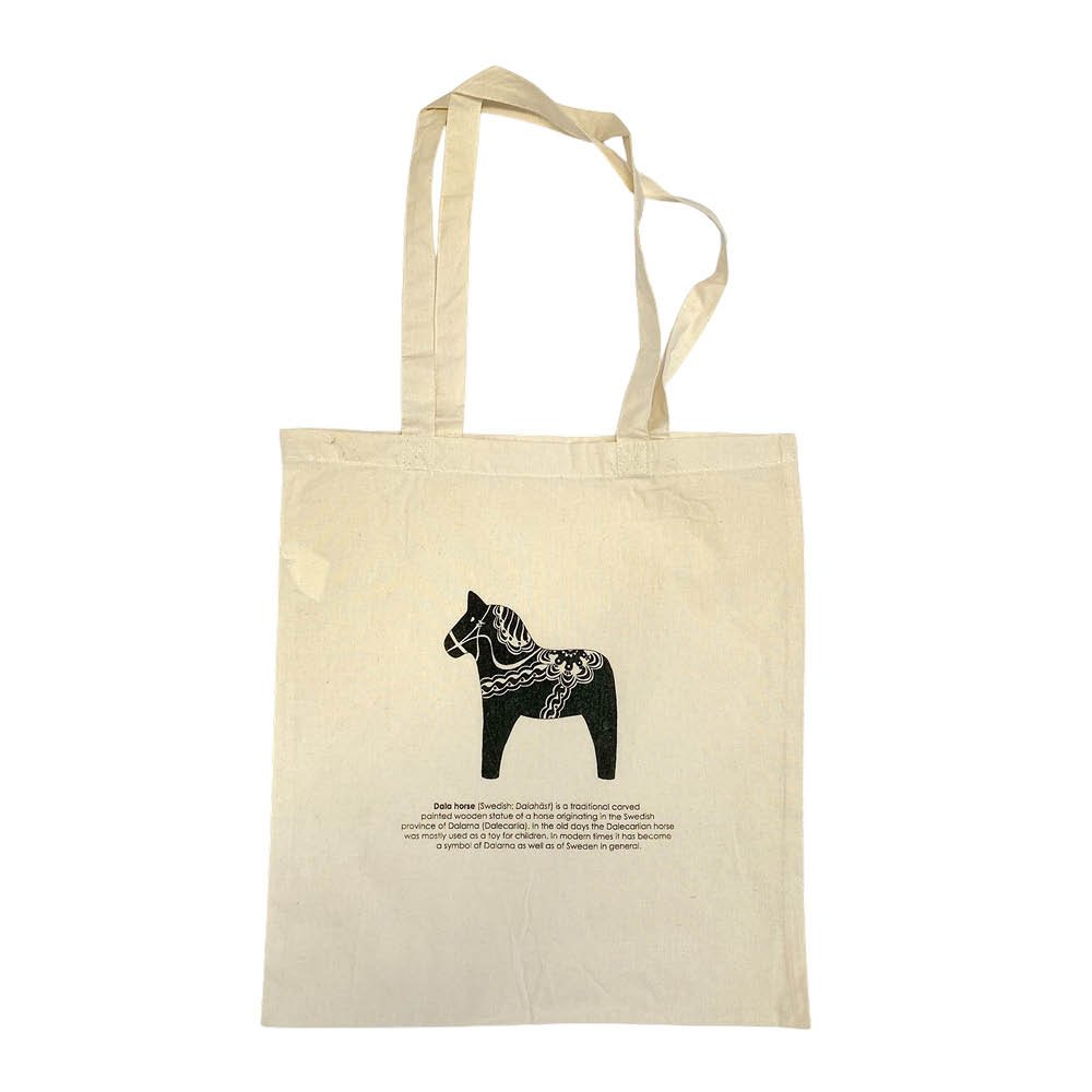 Mellow Design  Kangaskassi 40x35 cm Taalainmaanhevonen