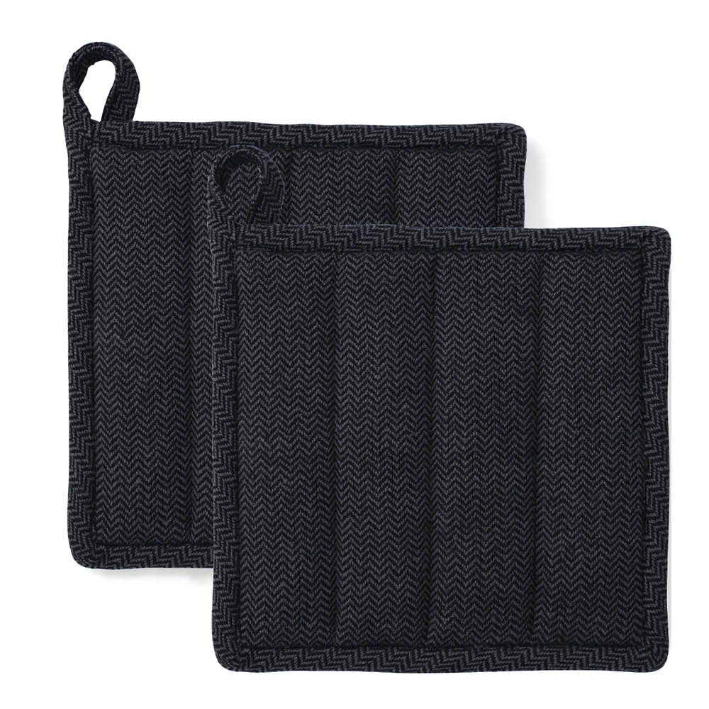 Rosendahl  Garn Patalappu 22x22 cm 2 kpl Tummanharmaa