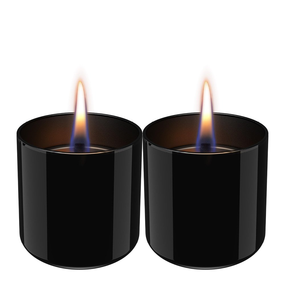 Tenderflame  Lilly Sisustustuli 8 cm 2 kpl Musta