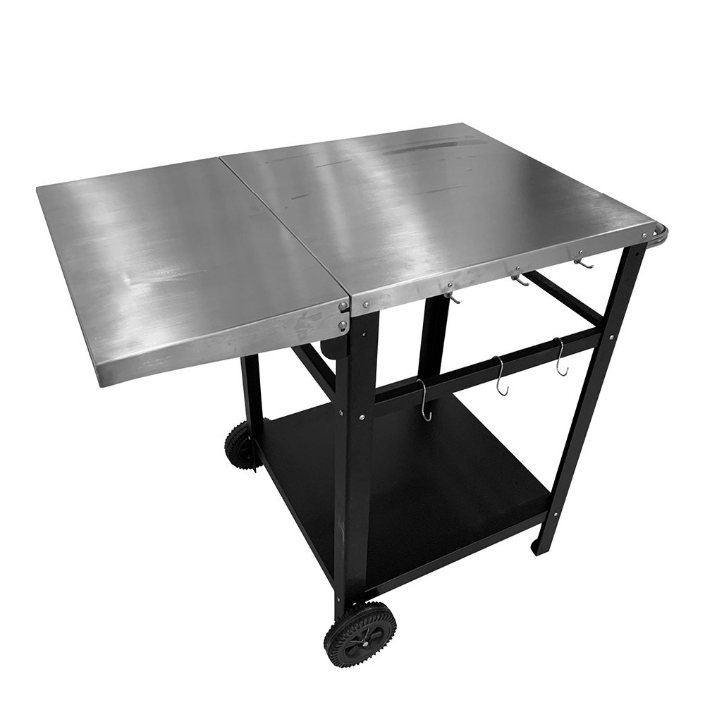 Sabor  Napo Grillipöytä 88x56x85 cm Musta/teräs