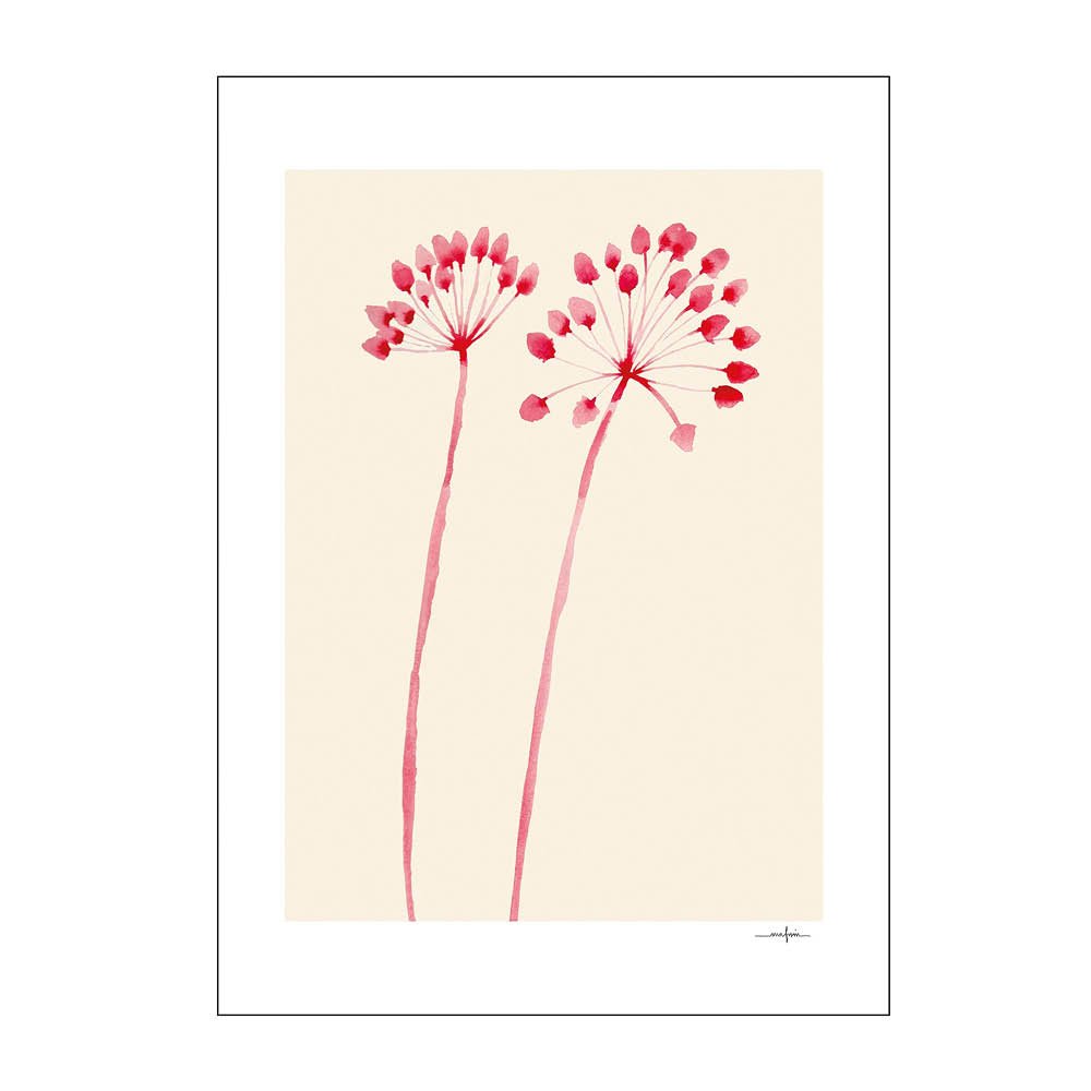 Poster & Frame  The Poster Club x Ana Frois poster 50x70 cm flowers 02