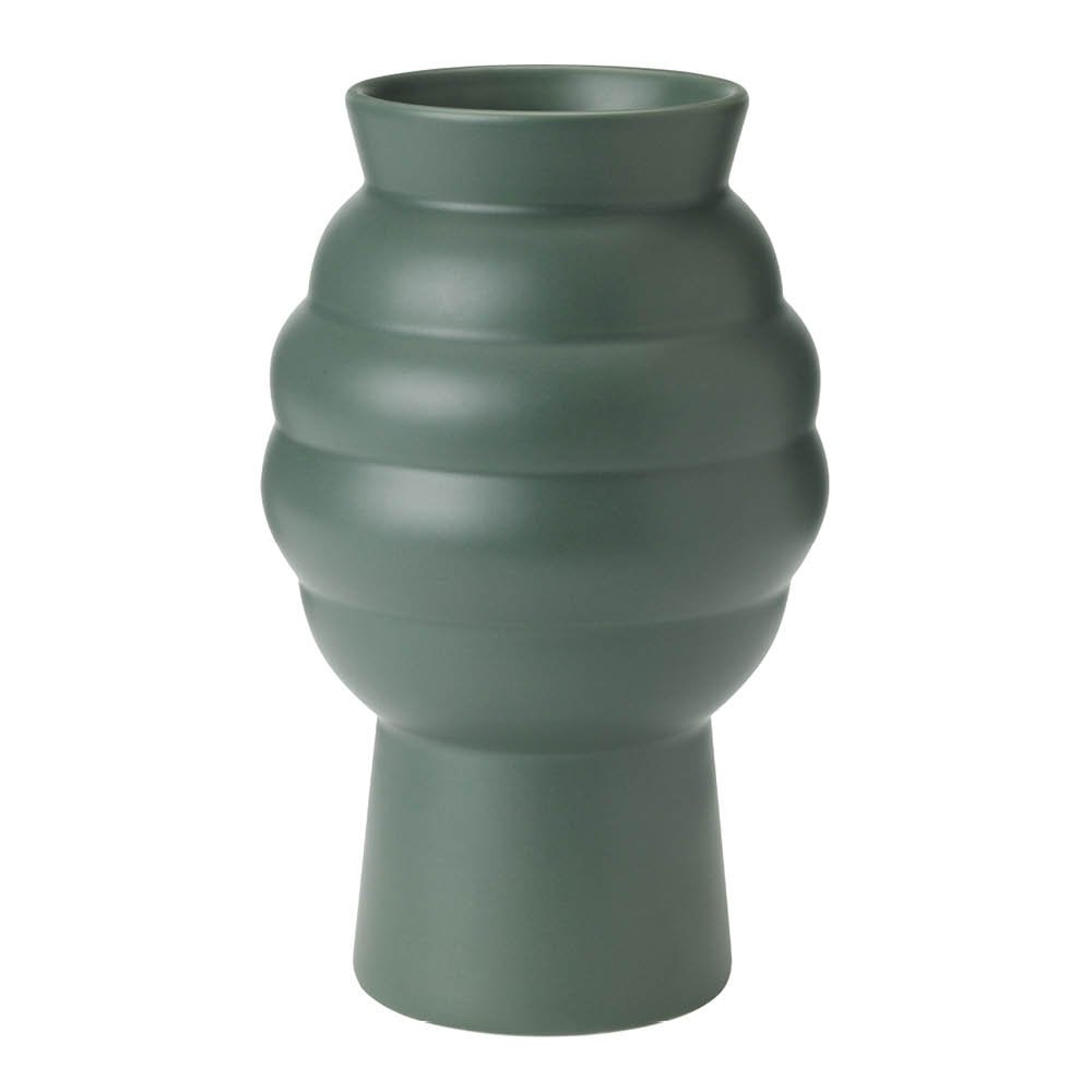 Knabstrup Keramik  Tortus Archie Maljakko No.2 23,5 cm Dark Green