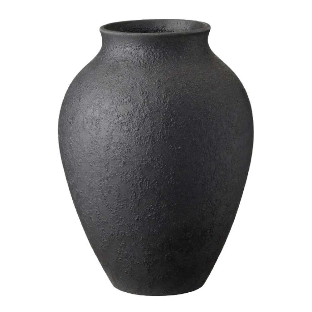 Knabstrup Keramik  Knabstrup Maljakko 20 cm Musta