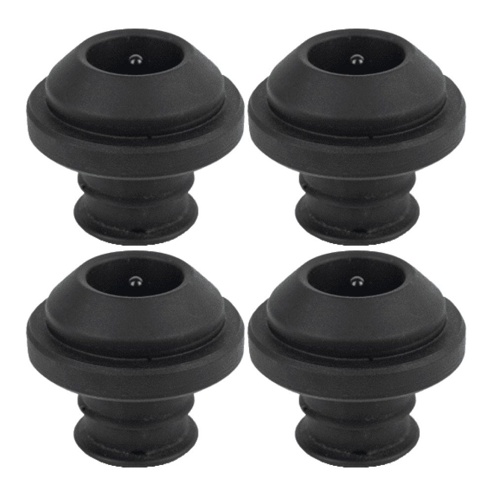 Peugeot  Tyhjiöpumpun korkit sähköinen ja manuaalinen 4 kpl Musta