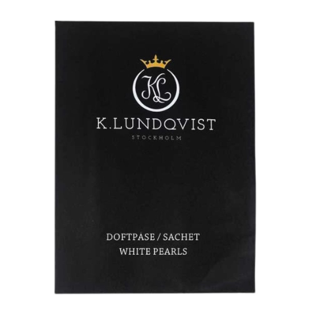 K. Lundqvist Stockholm  Tuoksupussi White Pearls