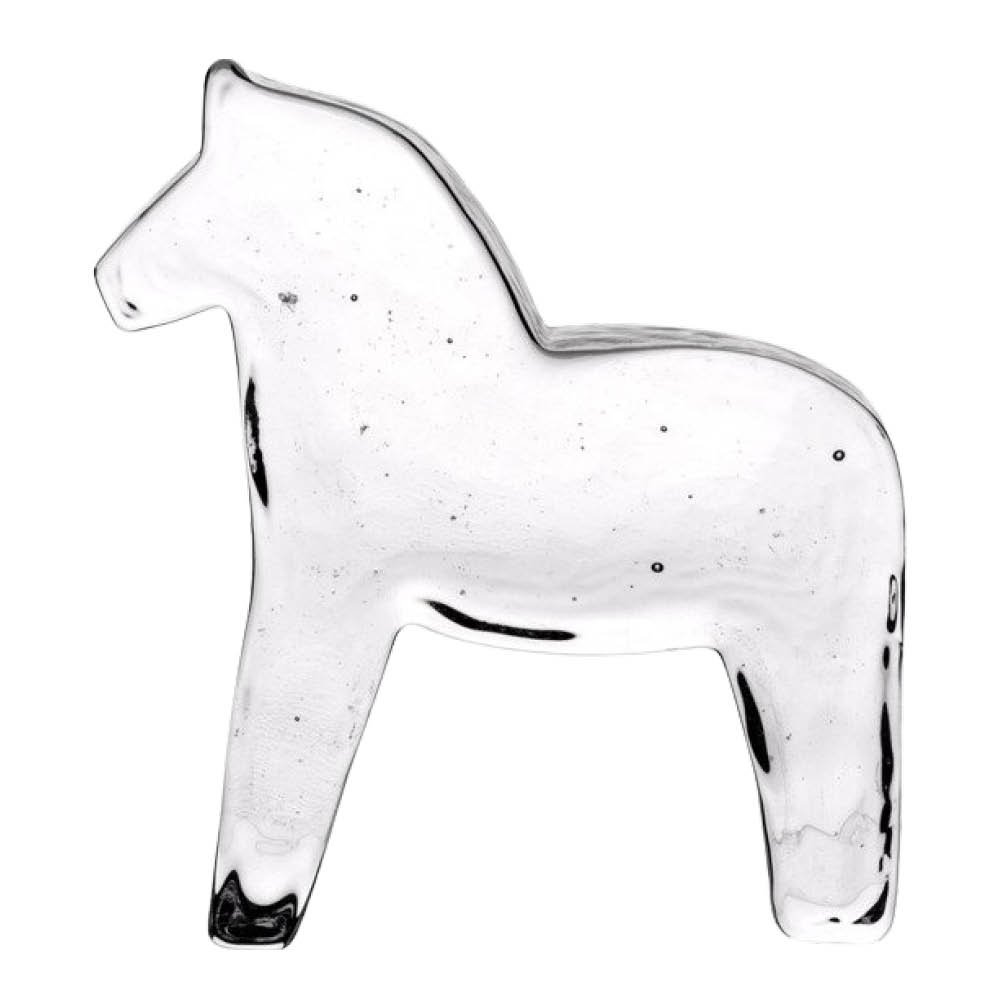 Kosta Boda  Kosta Koriste Hevonen 13 cm Kirkas