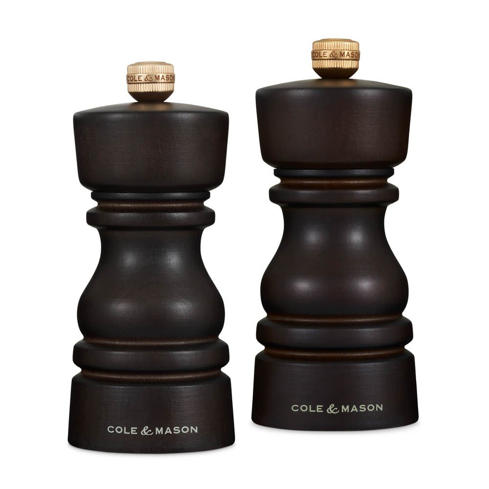 Cole & Mason  London Suola ja Pippurimylly 13 cm Ruskea