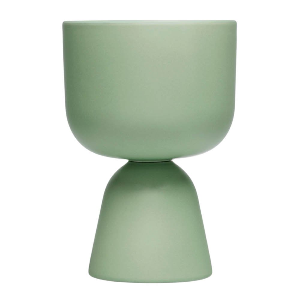 iittala  Nappula kukkaruukku 19x12,5 cm Matta Minttu