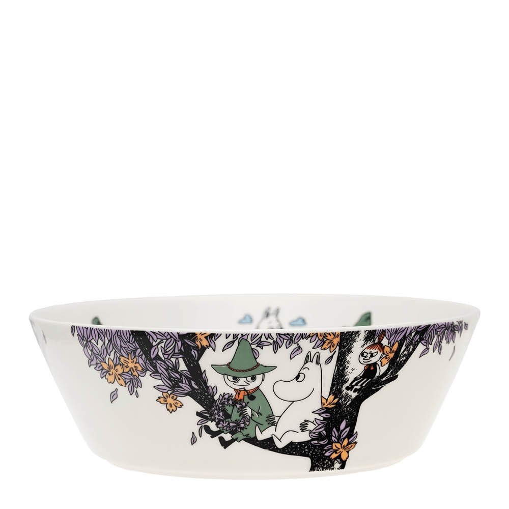 Moomin Arabia  Muumi Tarjoilukulho 23 cm Sydänystävät