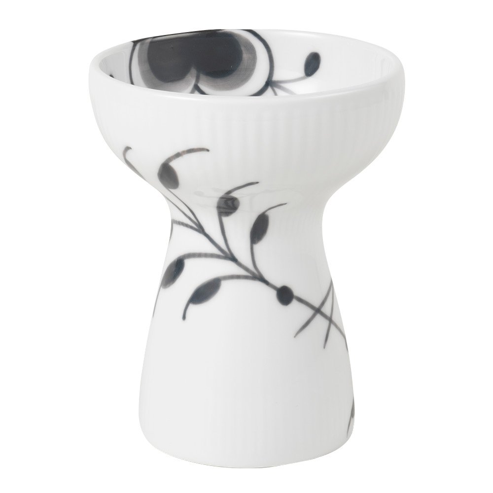 Royal Copenhagen Black Fluted Mega Maljakko 11 cm