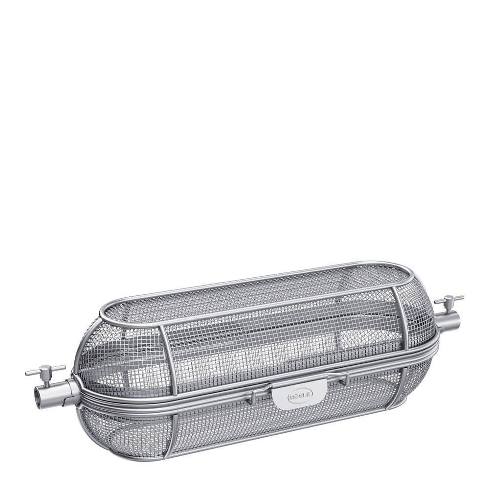 Rösle  Kori varrastelineeseen 43x15 cm Ruostumaton teräs