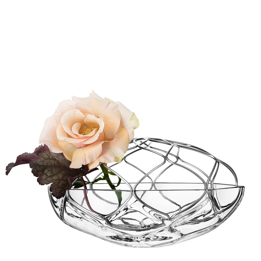 Kosta Boda  Bloom Maljakko 21 cm Kirkas