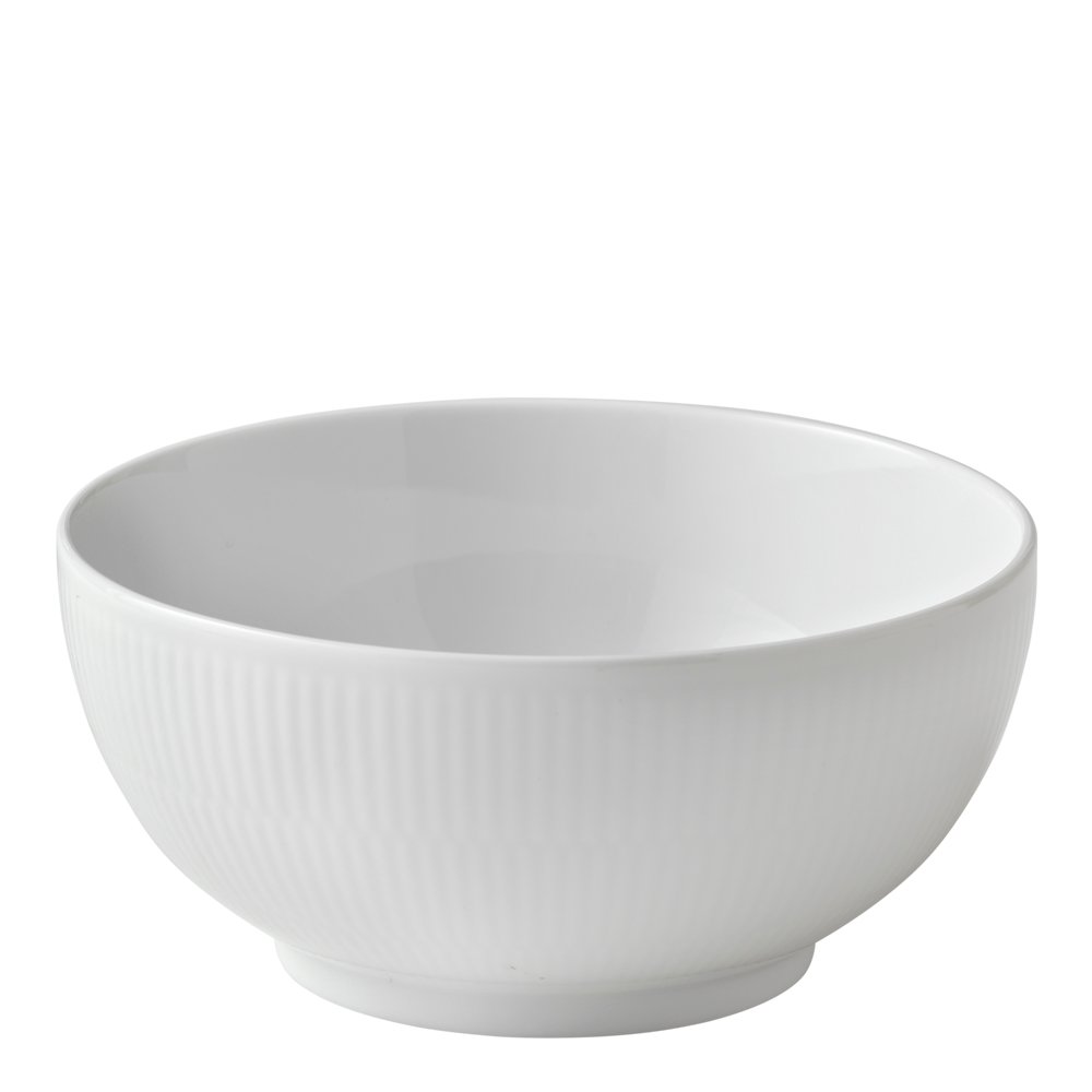 Royal Copenhagen  White Fluted Kulho 18 cm 1,1 L