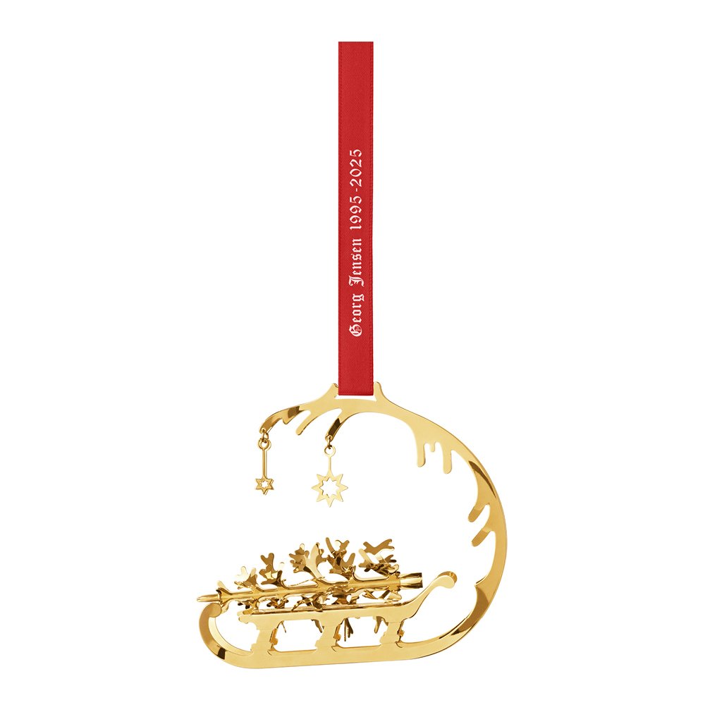 Georg Jensen  Joulu 2025 Joulukoriste vuodelta 1995 Kulta