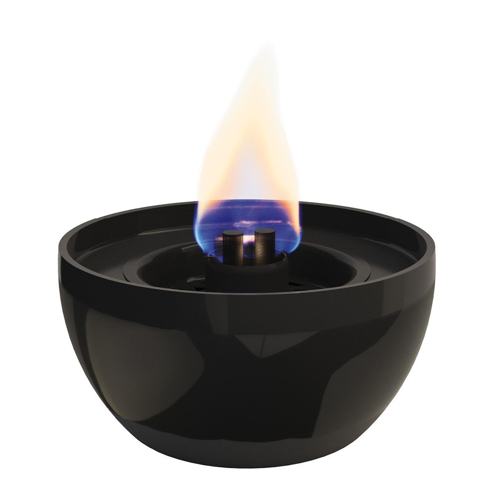 Tenderflame  Rose Sisustustuli 14 cm Musta