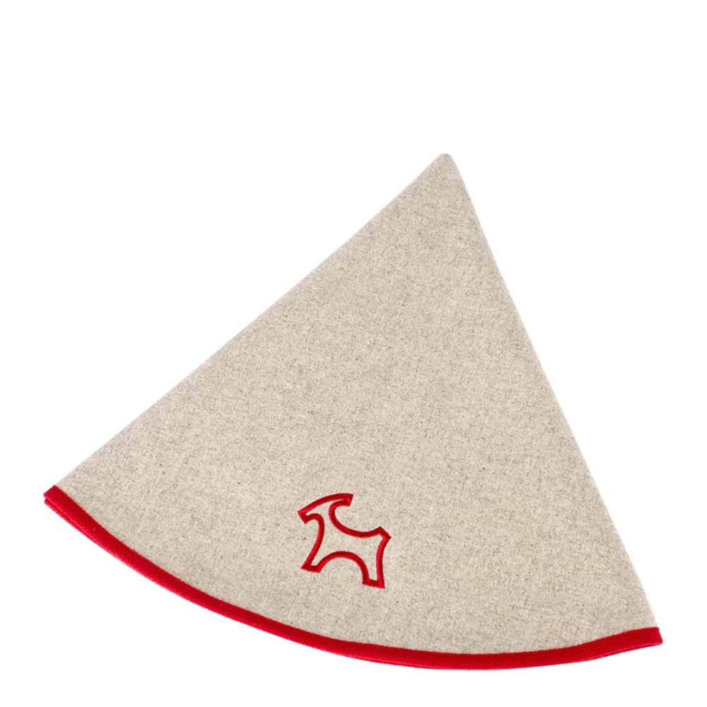 Rotor Design  Kuusenalusmatto 95 cm Beige/Punainen