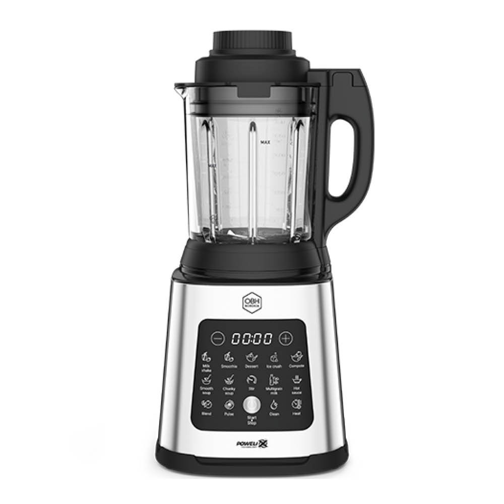 OBH Nordica  Perfectmix Cook Tehosekoitin 1400W Teräs/Musta