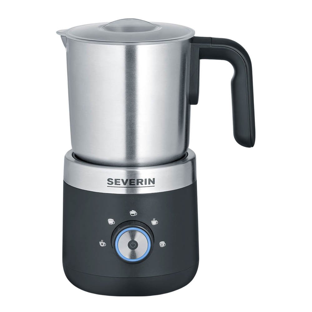 Severin  Maitovaahdotin suklaatoiminnolla SM3588 30cl 550W musta/hopea