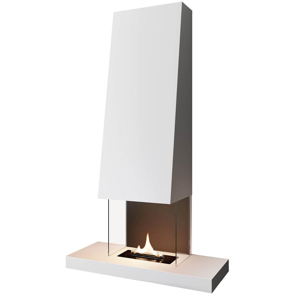 Tenderflame  Raff Seinään ripustettava takka 180 1,05L Valkoinen