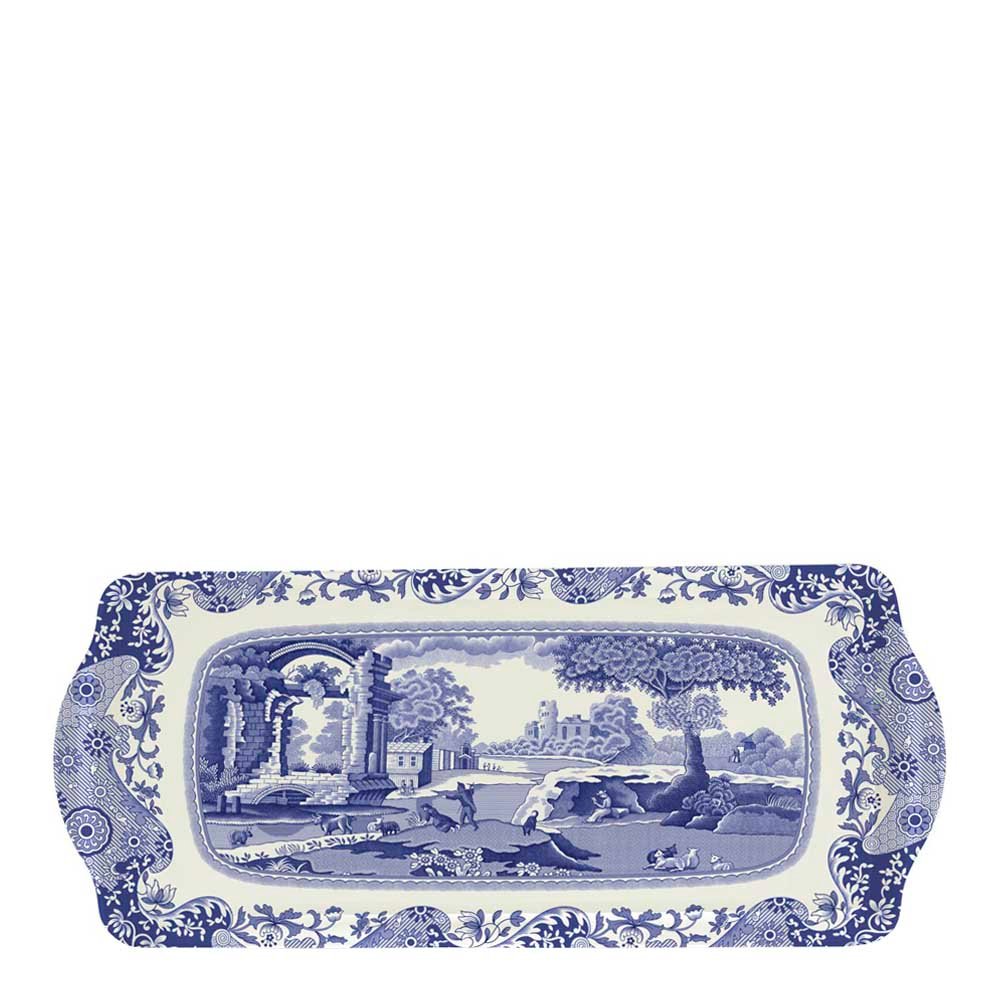 Spode Blue Italian Voileipätarjotin 38,5x16,5 cm