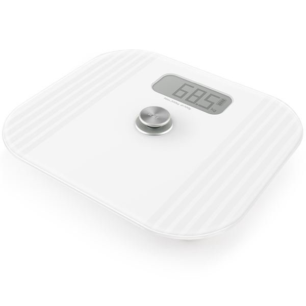 Witt  Personal Henkilövaaka ladattava 200 Kg Lasi/Valkoinen