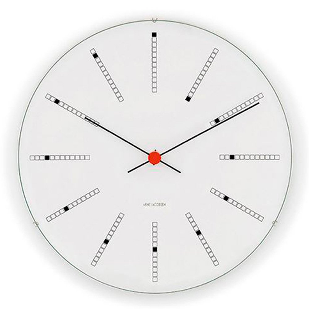 Arne Jacobsen  Bankers Seinäkello 48 cm Monivärinen