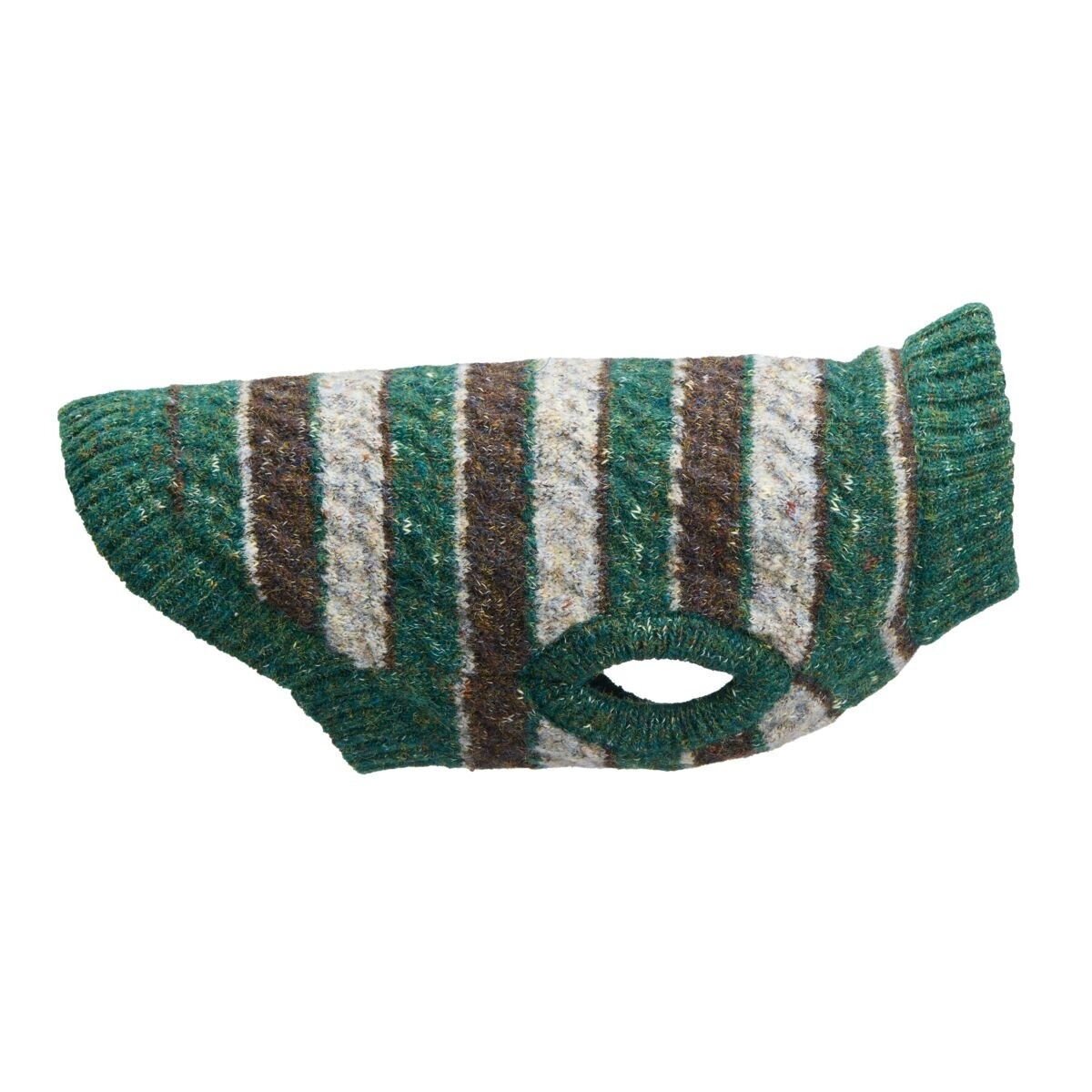 Basic Recy Stripe neule, vihreä