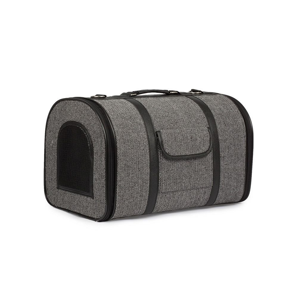 Kantokassi Basic Herring Bone, harmaa