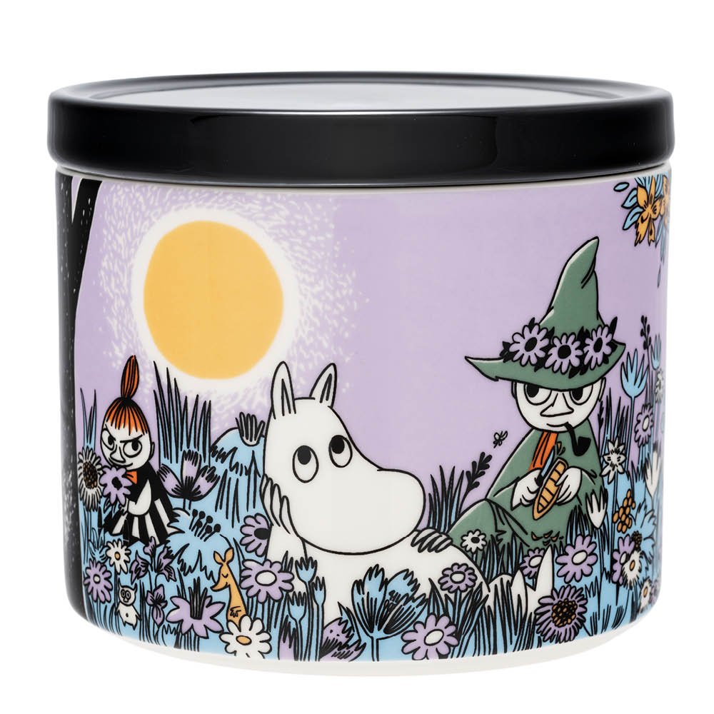 Moomin Arabia  Muumi Purkki 25x13 cm Sydänystävät