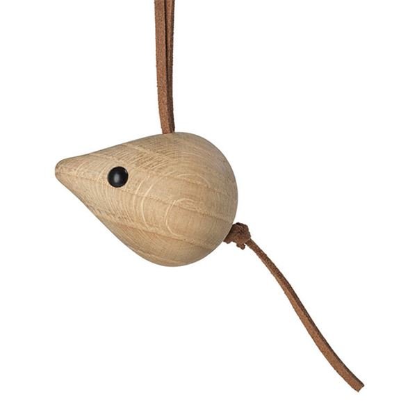 Rosendahl  Nordic Tales Riippukoriste Hiiri 4 cm Tammi