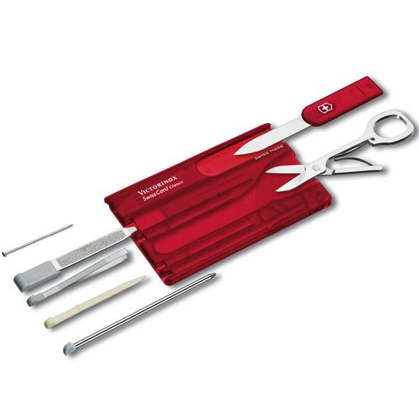 Victorinox  Swiss Card Linkkuveitsi  Punainen